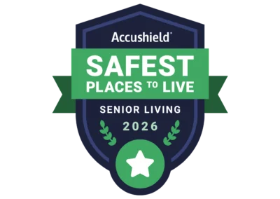 Charter Senior Living of Hasmer Lake Recognized as Safest Places to Live™ for 2026